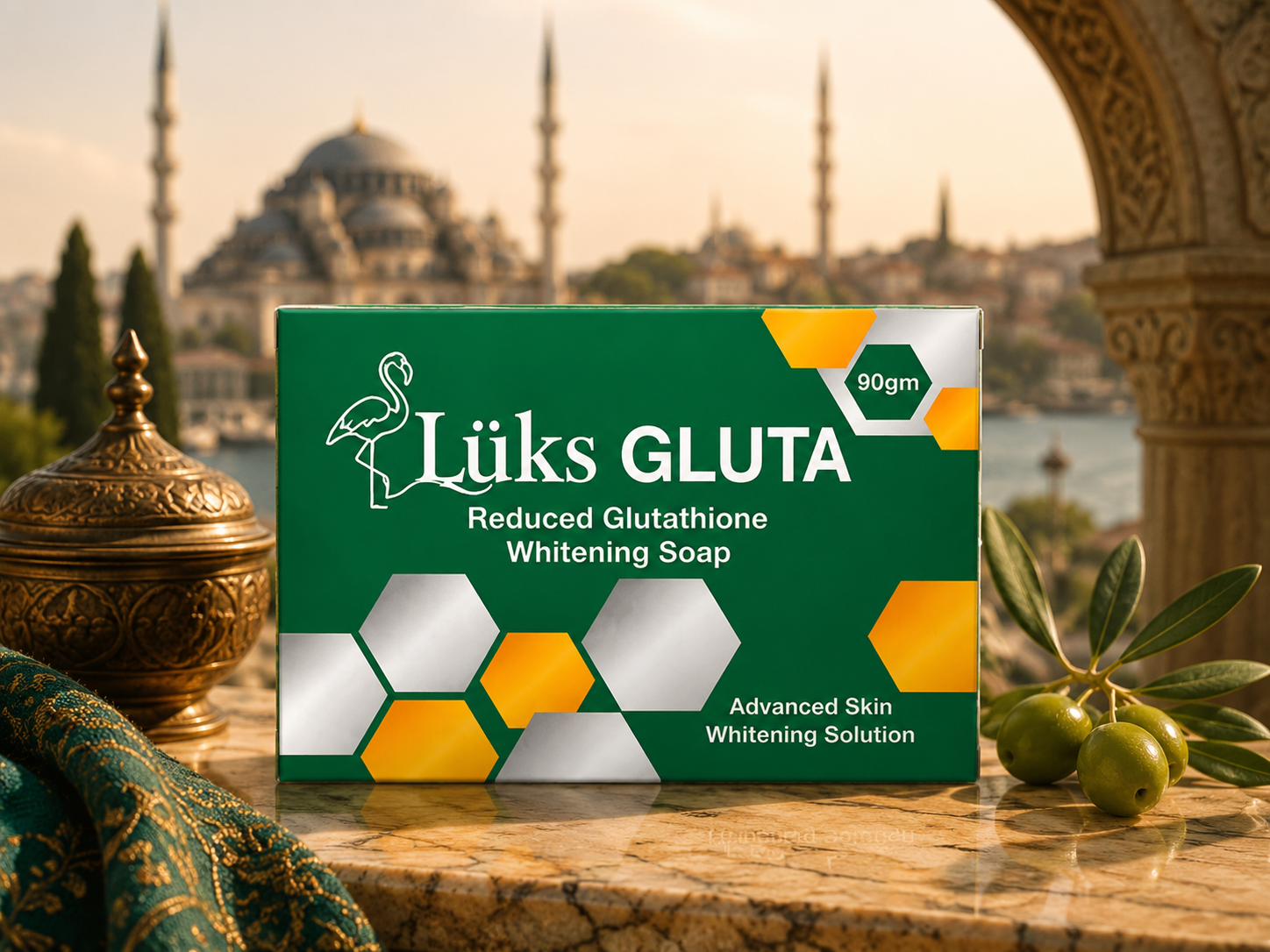 gluta whitening soap